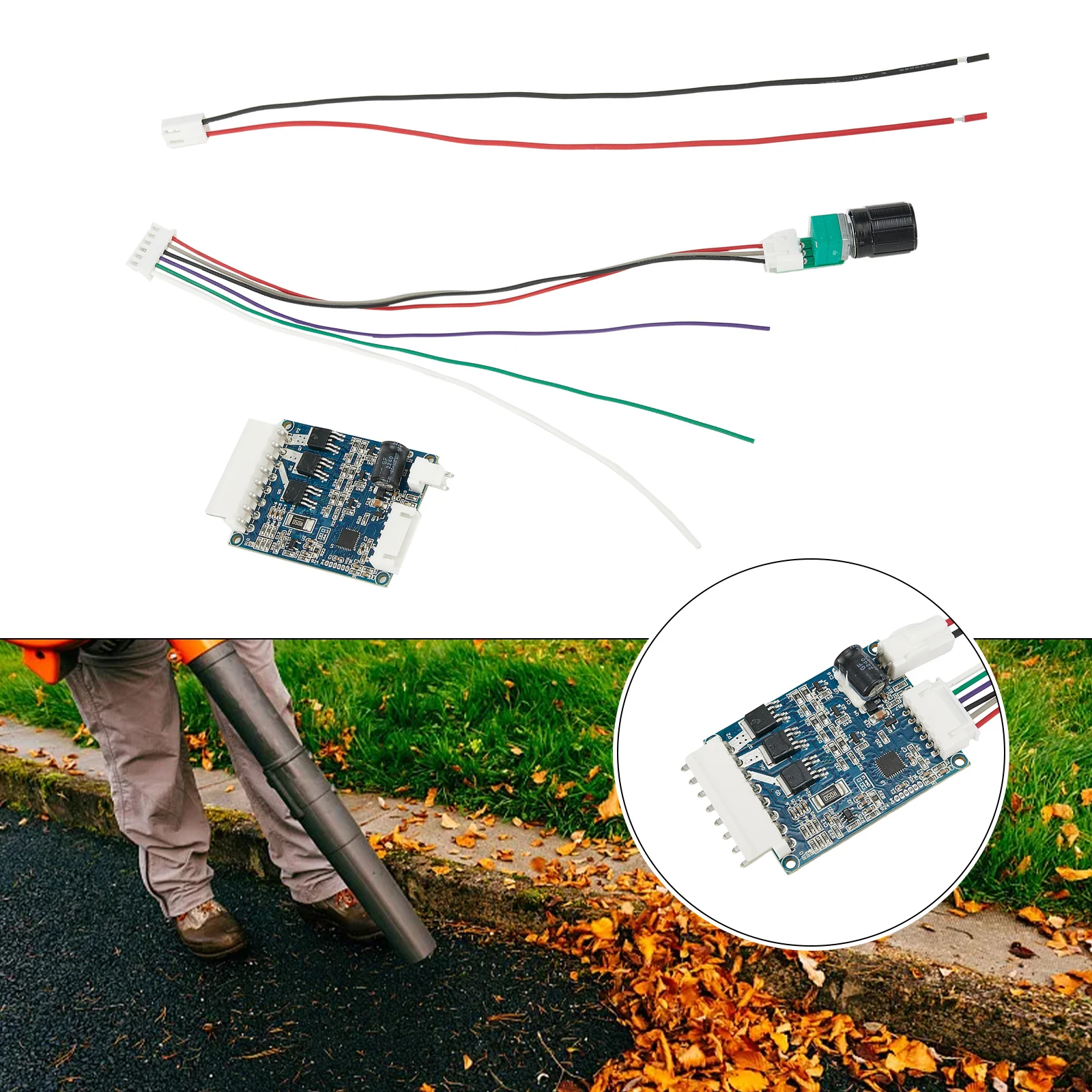 محرك منفاخ الطرد المركزي WS7040 محرك تيار مستمر محرك منفاخ الطرد المركزي بدون فرش لمنفاخ 24 فولت لمنفاخ WS7040-24-V200N