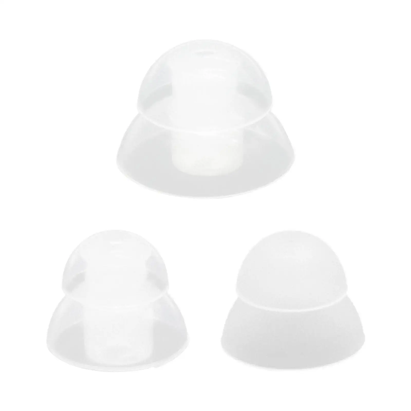 6x capas de fones de ouvido no ouvido fone de ouvido de áudio portátil pontas de fones de ouvido tampa