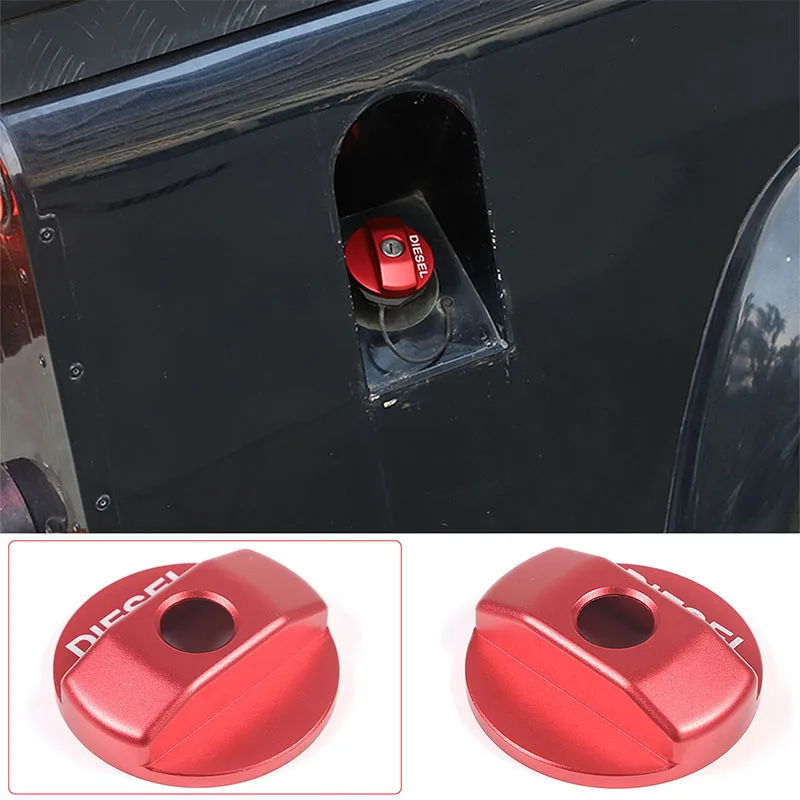 

For Land Rover Defender 2004-2018 Car Appearance Fuel Tank Decoration Accessories Aluminum Alloy Automotive Fuel Cap