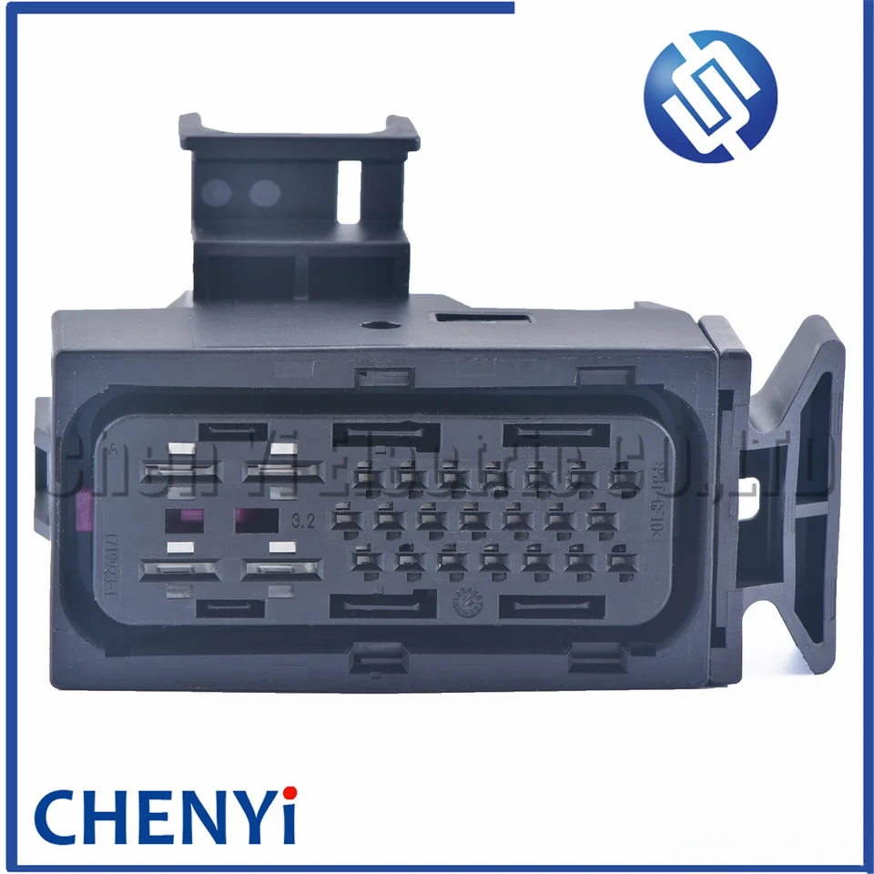 EVURU 1set 25pin Connector Car Bush Plastic Tappo 1K0 973 213 Connettore di cabine del Cavo 1K0973213 (Color : 1sets EVURU 1set 25pin Connector Car Bush Plastic Tappo 1K0 973 213 Connettore di cabine del Cavo 1K0973213 (Color : 1sets