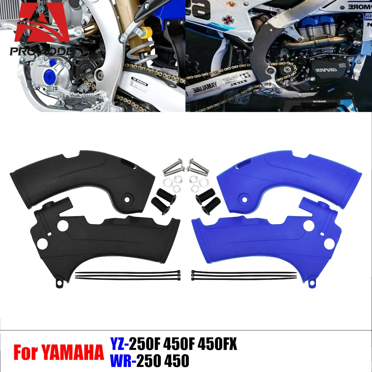 

Precision-Made Motorcycle Frame Guards Covers Protectors For YAMAHA YZ250F YZ450F YZ450FX YZ 250F YZ450F YZ450FX 2018-2021