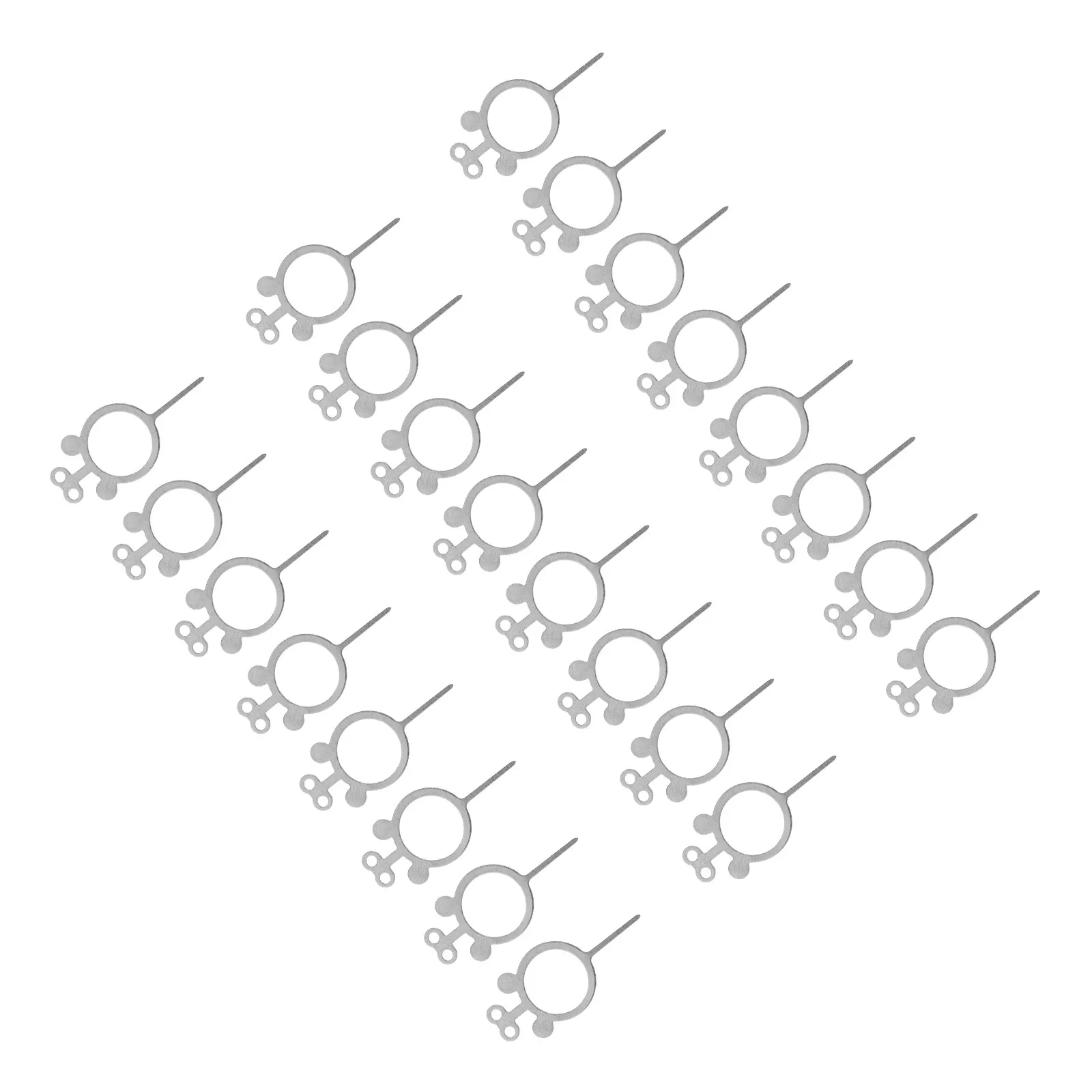100Pcs Sim Removing Tool Premium Material Durable Stainless Steel Phone Tablet Sim Card Tray Ejector Pin Practical - view 4