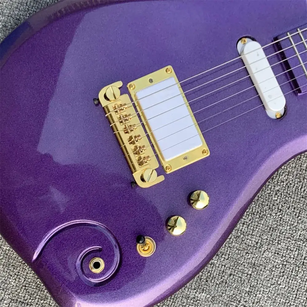 Cloud prince alien  guitar professional play beginners must guitarguitar neck purple