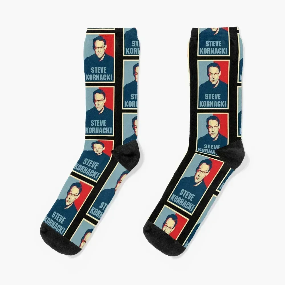 Steve Kornacki Socks retro christmas gifts Soccer floor Men Socks Luxury Brand Women's