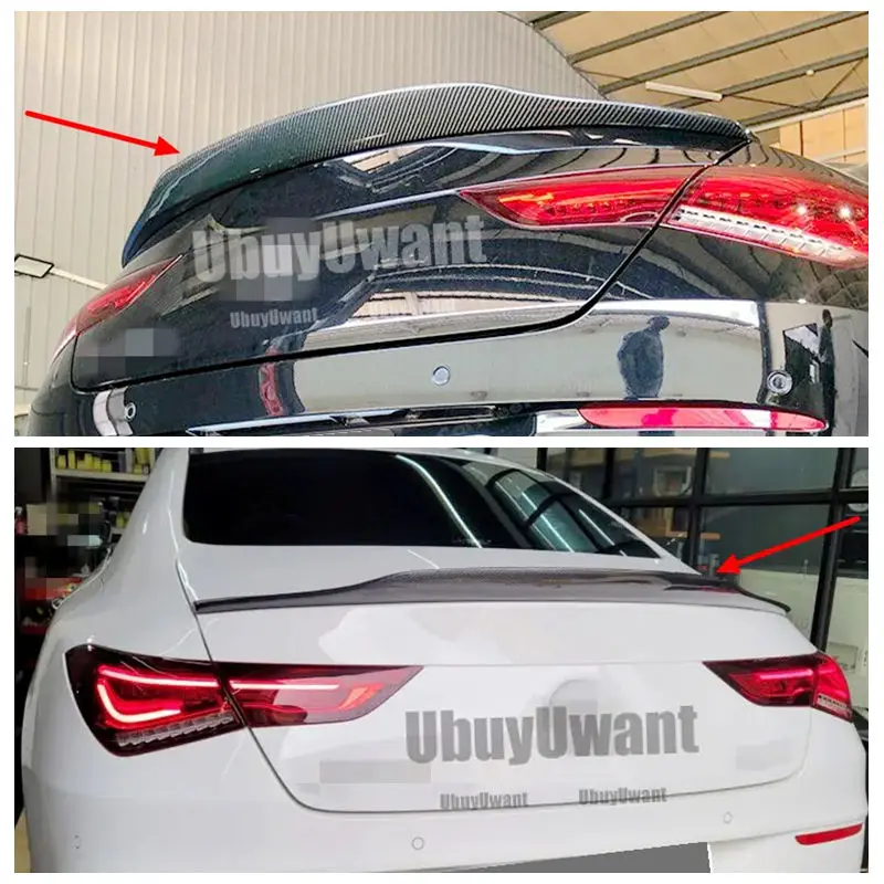 

Задний спойлер из углеродного волокна, крыло багажника для Mercedes-Benz CLA W118 C118 PSM Style 2019-2024 FRP hone yc omb, кованый