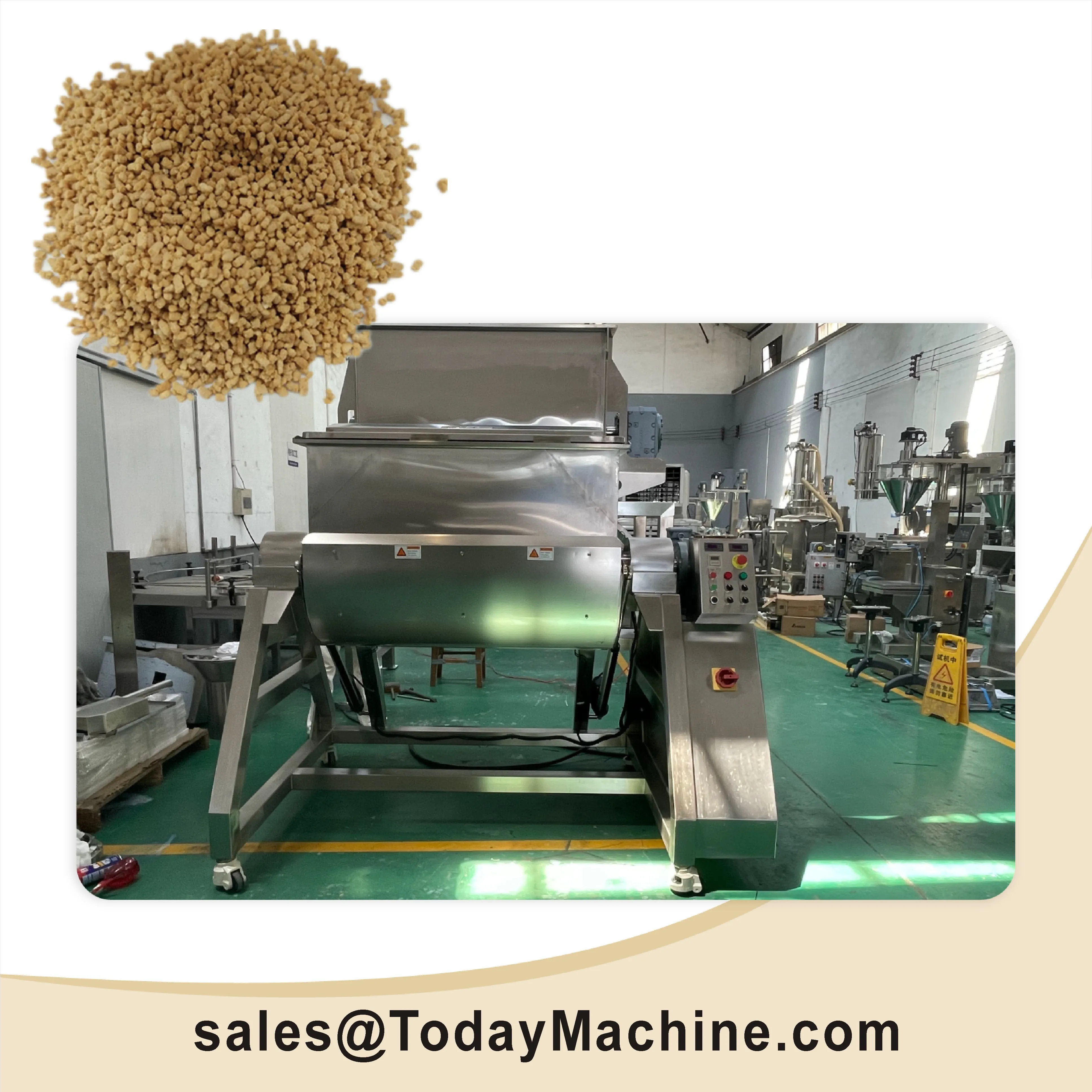 

Stainless Steel Dry Powder Mixing Machine Horizontal Ribbon Mixer for Dry Chemical Powder 110V/220V/380V440V