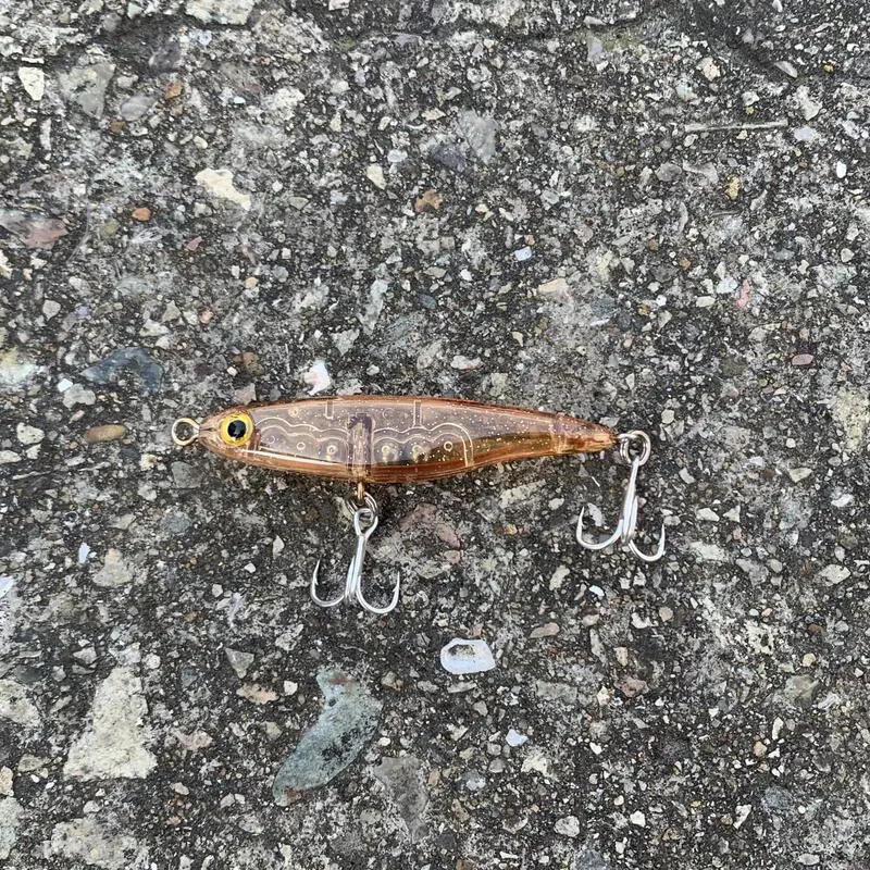 Haimaluo Golden Ball Mini Micro Fishing Lures 55mm 3.5g Slow Sinking Pencil Rock Fishing Darting Hard Baits Japan Wobblers Tackl
