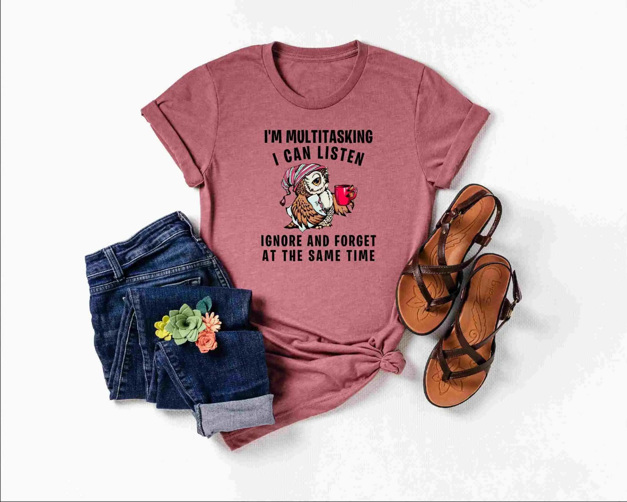 I'm A Multitasking T Shirt I Don Care Funny Multitasker Mom Life Counselor Audacious Overthinker