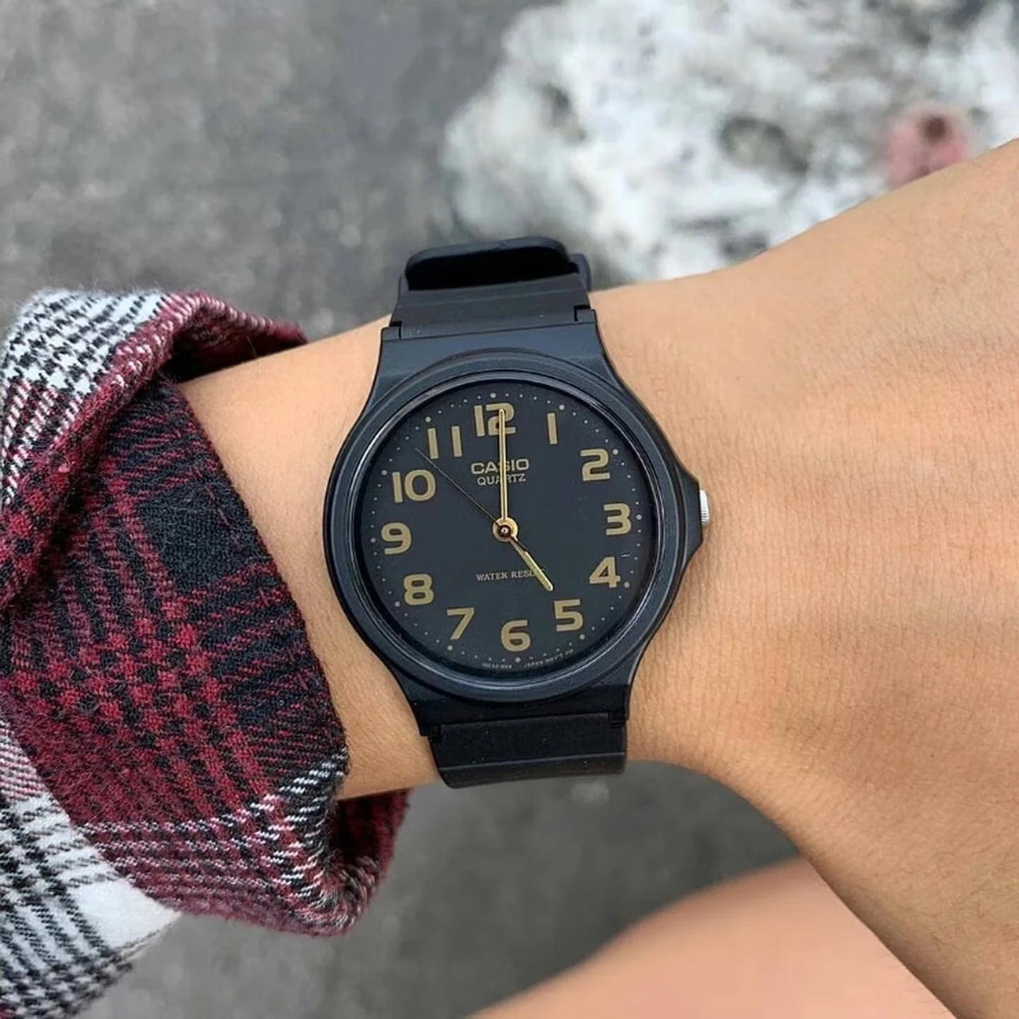Casio MQ24 Series | Quartz Analog Watch for Men | Water Resistant | Three Hand Analog | Classic Casio Design | 3 Year Battery