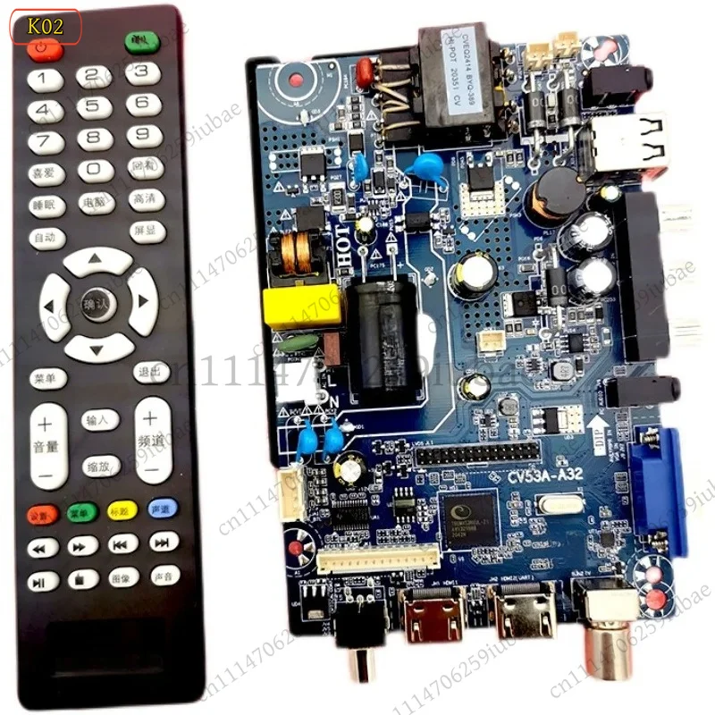 LJ_CV53A-A32 TP.SK108.PB818 LCD TV Motherboard 32-inch Universal Driver Board Electronic Components Replacement Part