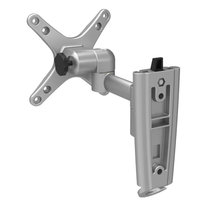 ขาตั้งทีวีติดผนังอลูมิเนียมอัลลอยด์หมุนได้ 180 องศา 32 นิ้ว