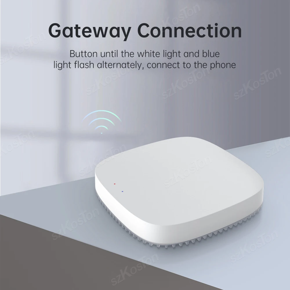 Tuya Wireless ZigBee Gateway Hub Smart Home Bridge APP Remote Control Smart Life Home Automation Device Works with Alexa Google