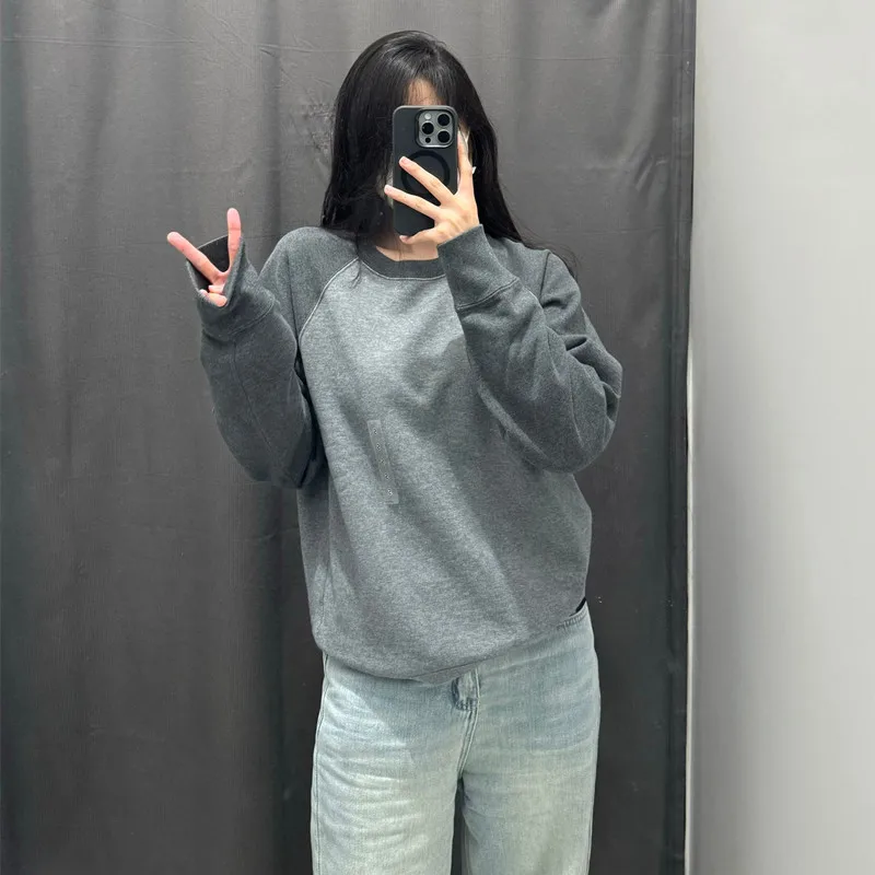 편안한 롱 슬리브 컬러 블록 후디 스포츠 재킷 피부 친화적인 면 폴리에스터 혼방 겨울 신상품