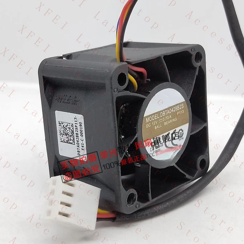 

D 1PC FOR AVC DBTA0428B2S Cooling Fan 4028 12V 0.73A 4CM double ball