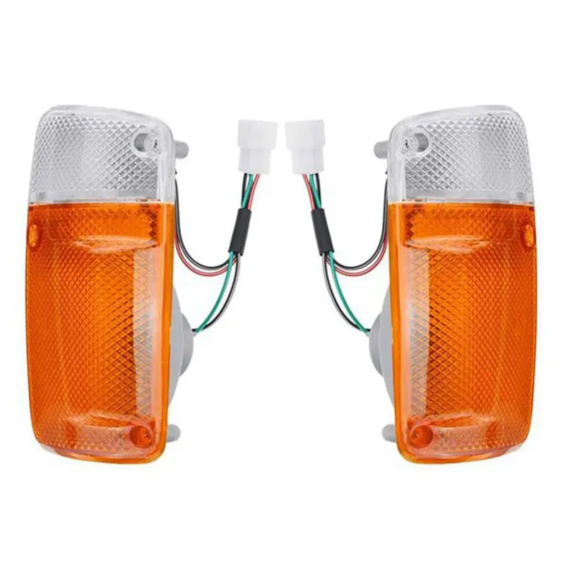 

1 Pair Of Front Turn Signal Lights, Corner Indicator Lights For Nissan Patrol GQ Y60 1987-1994 B6125-01J00 B6120-01J00