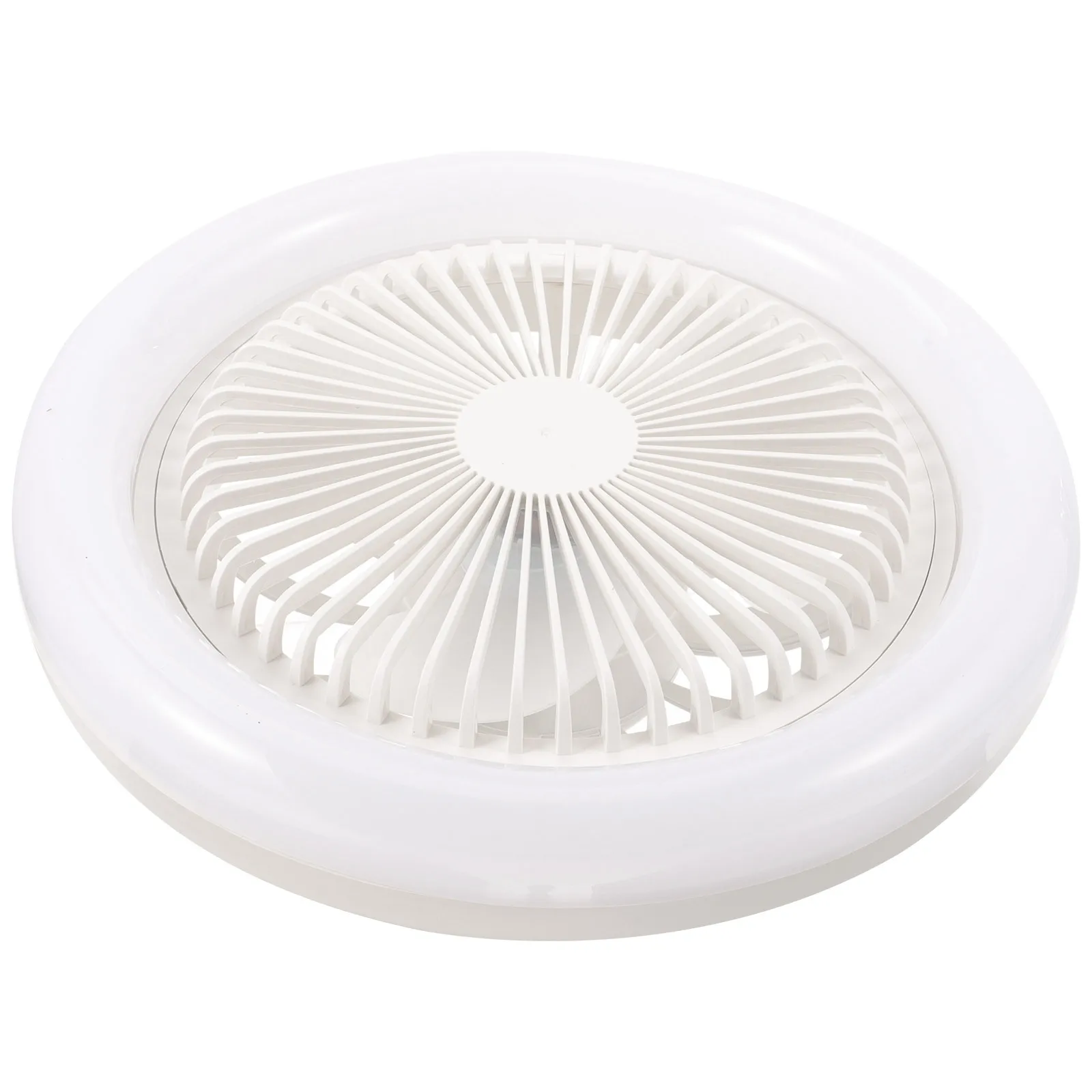 

Modern Bladeless Ceiling Fan LED Lamp Remote Control 3 Speed Dimmable Lighting for Bedroom Living Room Study Room