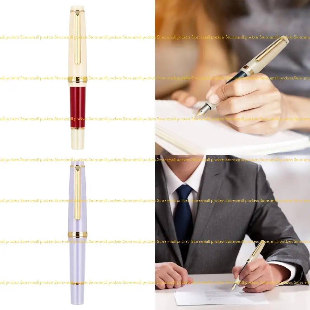 

Короткая перьевая ручка R1WD, преобразователь чернил для ведения журнала, рисования, перьевая ручка, подходит для картриджей 2,6