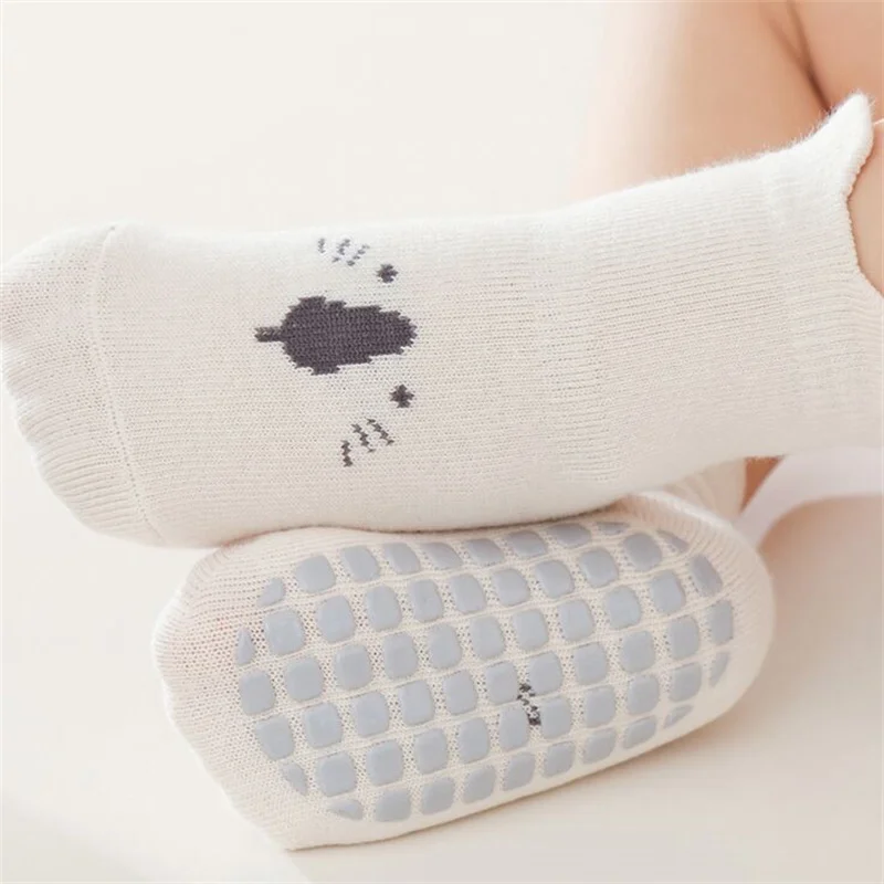Children's Socks For Boys Girls Casual Kids Boy Girl Floor Socks Cartoon Print Soft Baby Toddler Sock Spring Autumn 0-5Years Old