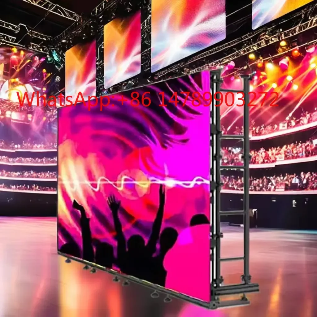 

Wholesale Outdoor Night Club LED Wall Display P3.91‑P4.81 3840Hz High Resolution IP65 Waterproof Concert Stage Screen