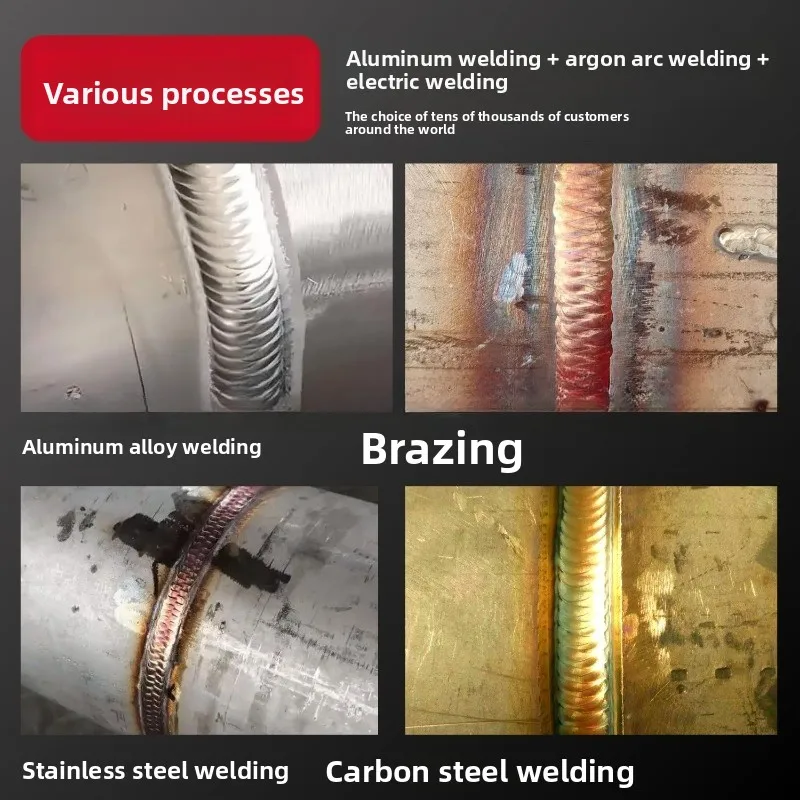 AC and DC pulse argon arc welding machine WCHE315/400/500 aluminum welding machine for welding aluminum stainless steel