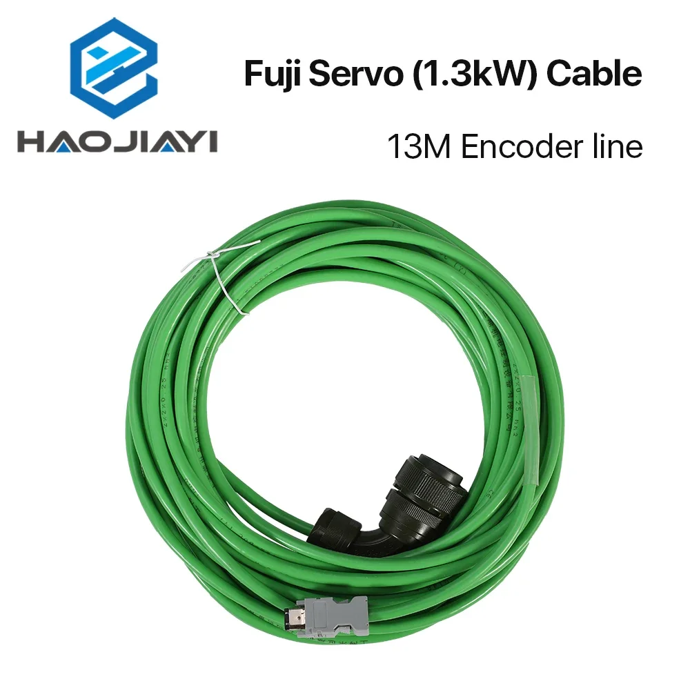 1.3kW Fuji Servo Cable Set Encoder Cable+Power Cable 13Meters for Fuji Servo Motor & Driver CNC Fiber Laser Machine