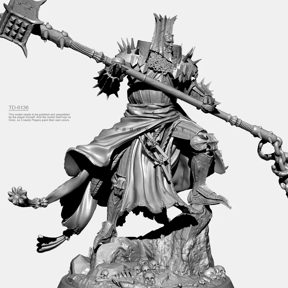 38mm 50mm 75mm Resin model kits figure colorless and self-assembled(3D Printing ) TD-6136/3D