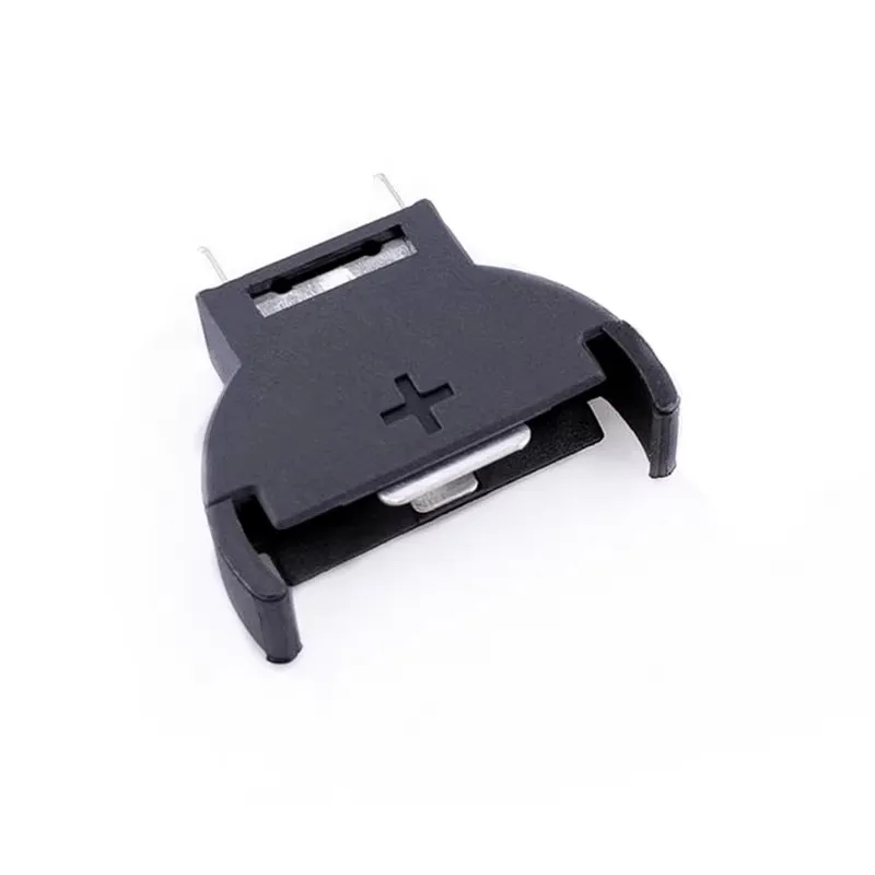 10 قطعة البلاستيك الأسود CR2032 2032 CR2025 2025 3 فولت خلية عملة البطارية المقبس حامل صناديق البطارية BS-2-1 BS-5 DIP SMD البلاستيك #5