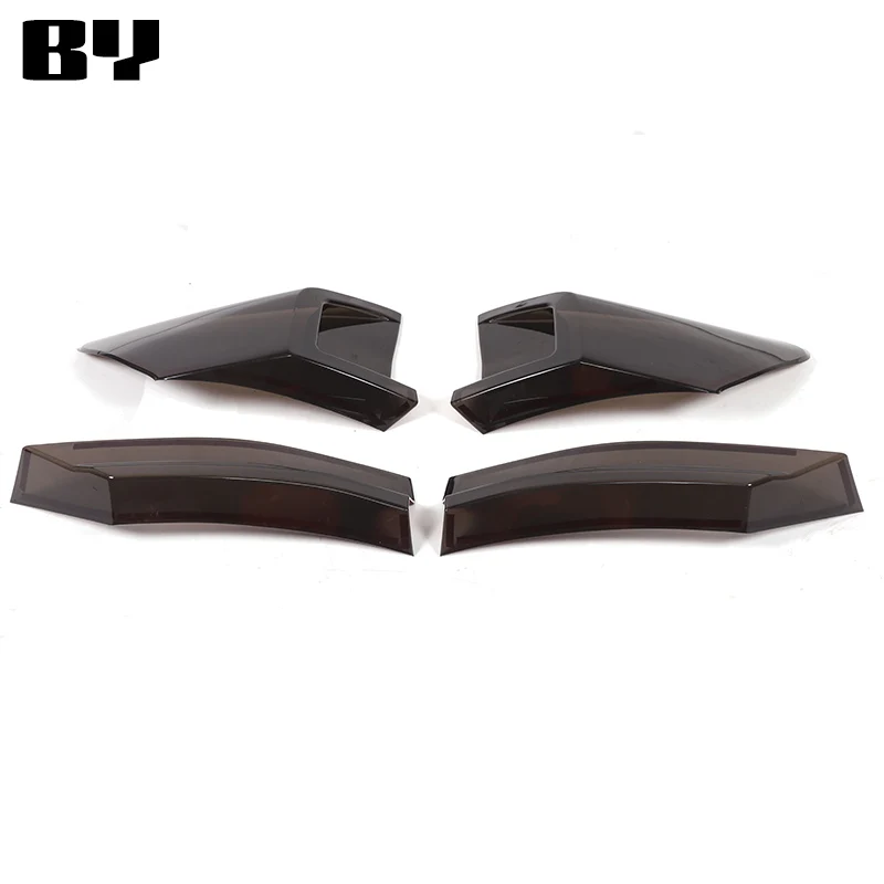 Car Rear Tail Light Turn Signal Trim Cover For BMW X1 U11 2023 2024 ABS Black Sticker Car Accessories