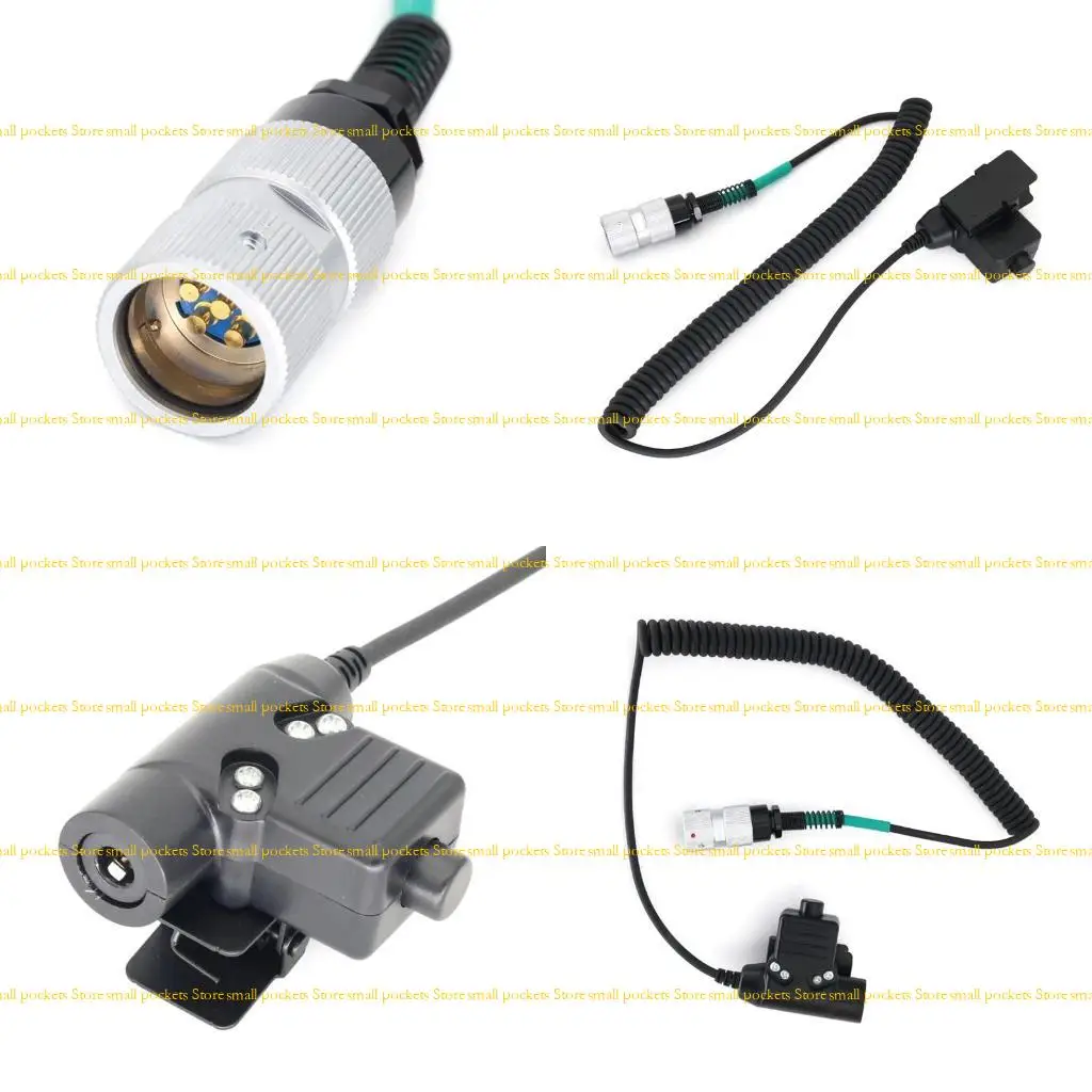 

R1WD U94 6 -контактная заглушка PTT Hearsets Adapter