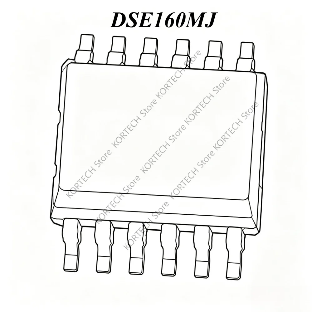 5PCS/Lot Original DSE160MJ D5E160MJ D5E160 SSOP12 For New Passa car computer headlight driver Chip