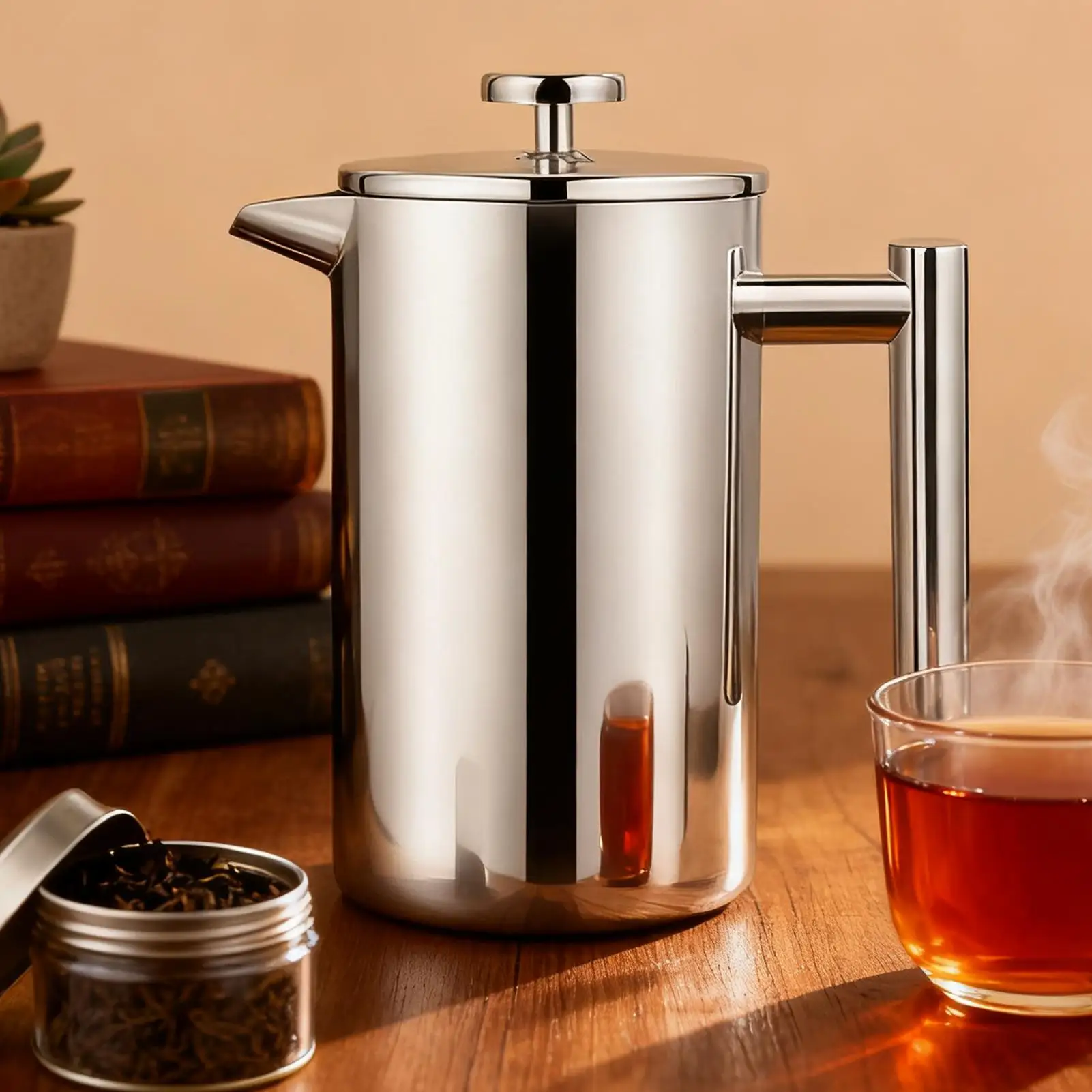 

Hand Press Coffee Maker Easy to Clean with Filter System Cold Brew Tea Pot Hand Press for Men Women Professionals Enthusiasts
