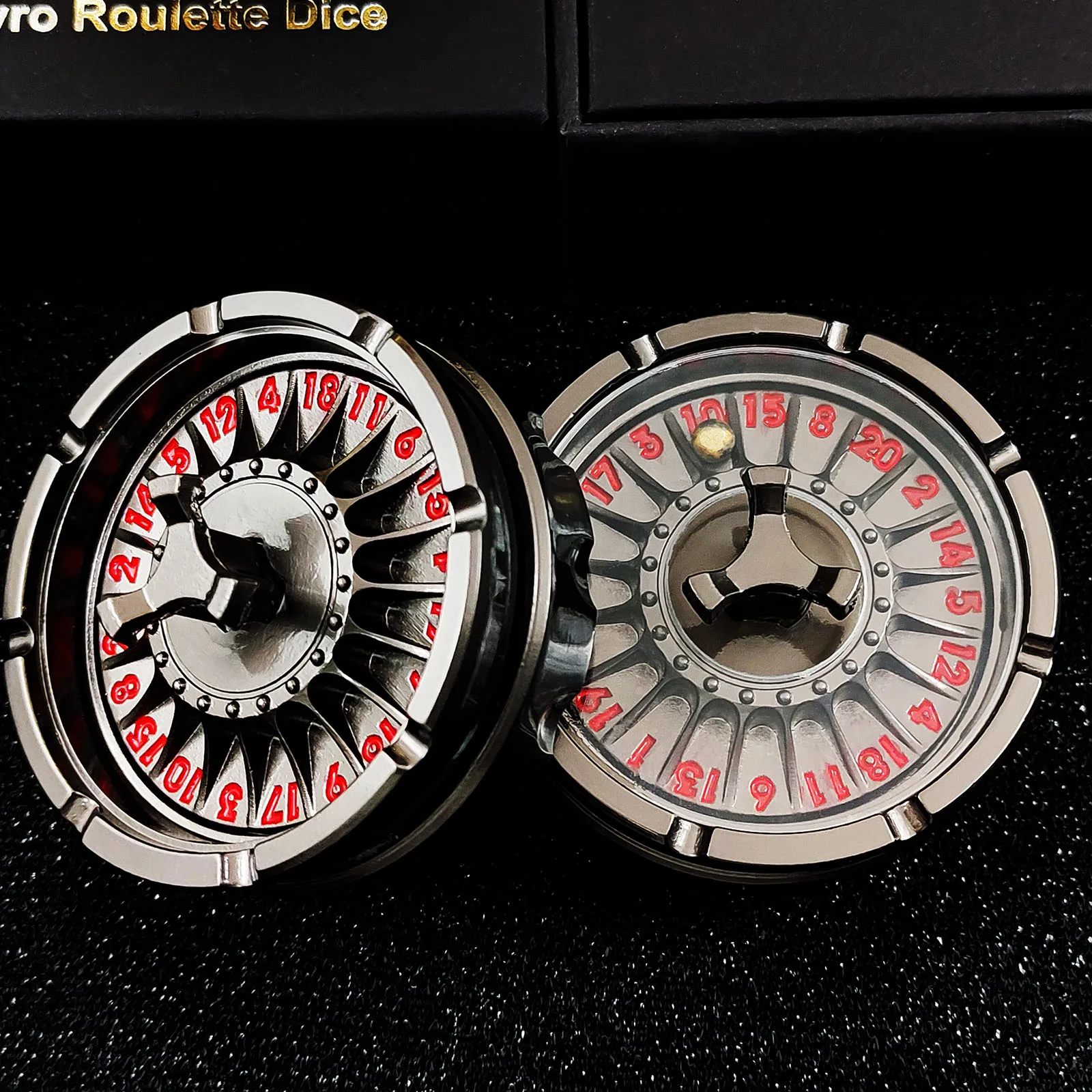 

1pc DND Dual-Bearing Swivel D20 Dice for Tabletop RPG, Role-Playing Game Accessory, Dragon & Dungeon Gaming Dice