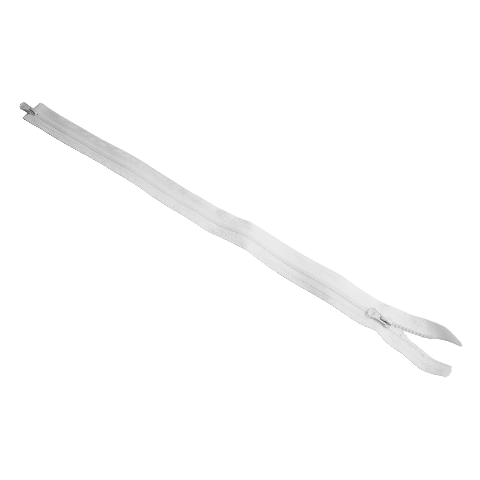 Double Slider Fastener 2 Way Chunky Zip Length 50cm Open End Double Slider Resin Smooth Operation Strong Fastener