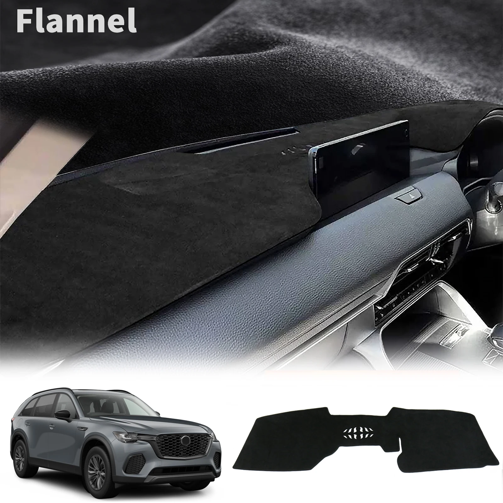

for Mazda CX-70 CX70 2024 2025 2026 Car Dashboard Pad Cover Non-Slip Dash Mat Dashmat Sunshade Protective Carpet Accessoriesr