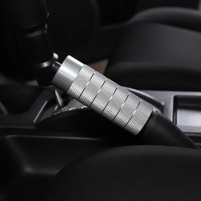 

Aluminum Alloy Red Car Shift Head Handbrake Sleeve Trim Interior Car Accessories For Toyota FJ Cruiser 2007-2021