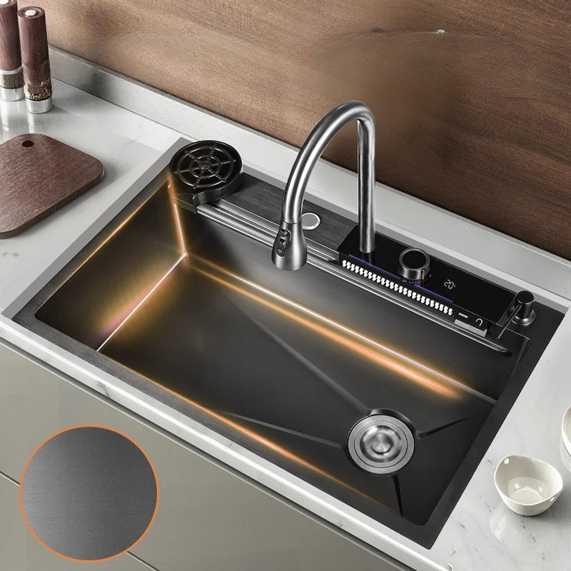 Gun Ash Nano Sink Kitchen Oil Resistance Coating