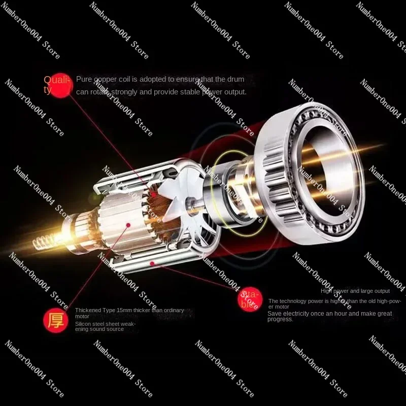 3KW Electric Vehicle Extended Range Generator Mute Portable Portable Free Installation  Engine DC Universal 48V 60V 72V