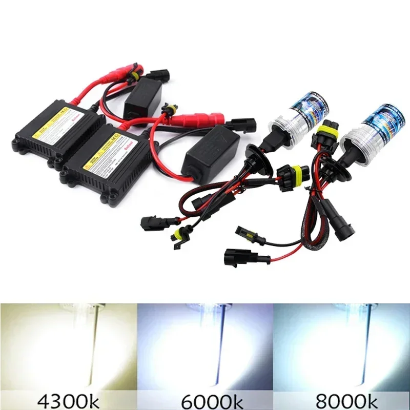 

Free Shipping 1Pair 55W 12V HID Xenon Bulbs H1 H3 H4-3H7 H11 HB3 HB4 9007-3 5202 9012 Auto Car Xenon Headlight Lamp 4.3K 6K 8K