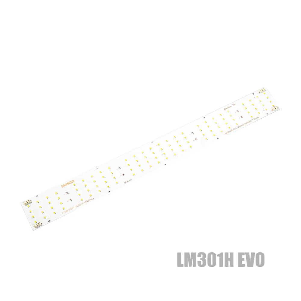 Original Samsung LM301H EVO Quantum bar LED Board 510MM Grow Strip panel with Osr 660nm 730nm Light / 560MM heat sink