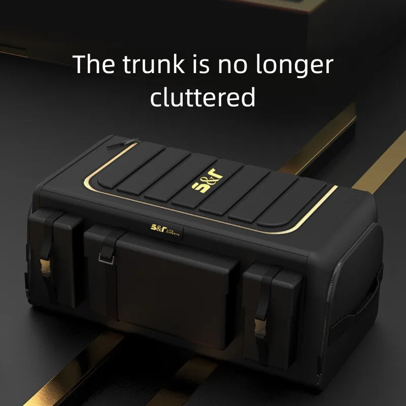 

Trunk Foldable Storage Tail Box Organizer Car Interior Supplies Collection
