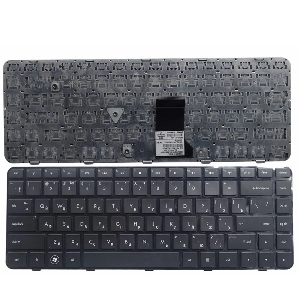 Nuevo teclado retroiluminado ruso RU para HP Pavilion DM4-1000 DV5-2000 DM4-1012 DM4-2000 DM4-2001