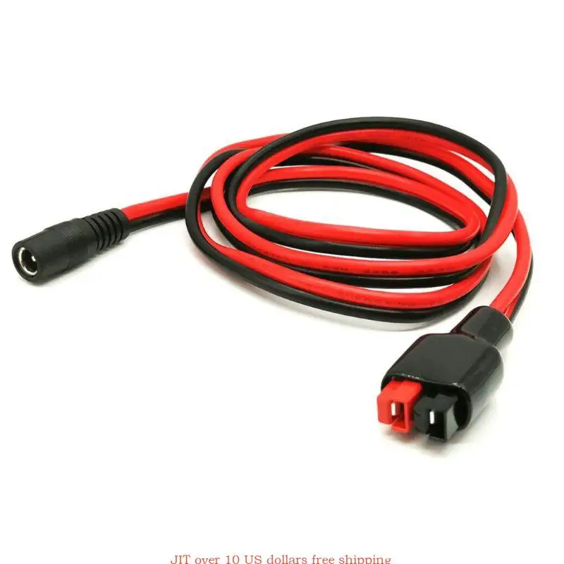 1M Length for DC 5.5mm x 2.1mm Power Male Plug Cable for Portable Generator 14