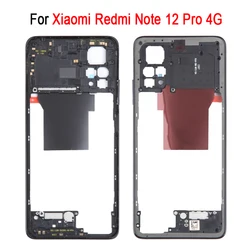 Middle Frame Bezel Plate For Xiaomi Redmi Note 12 Pro 4G