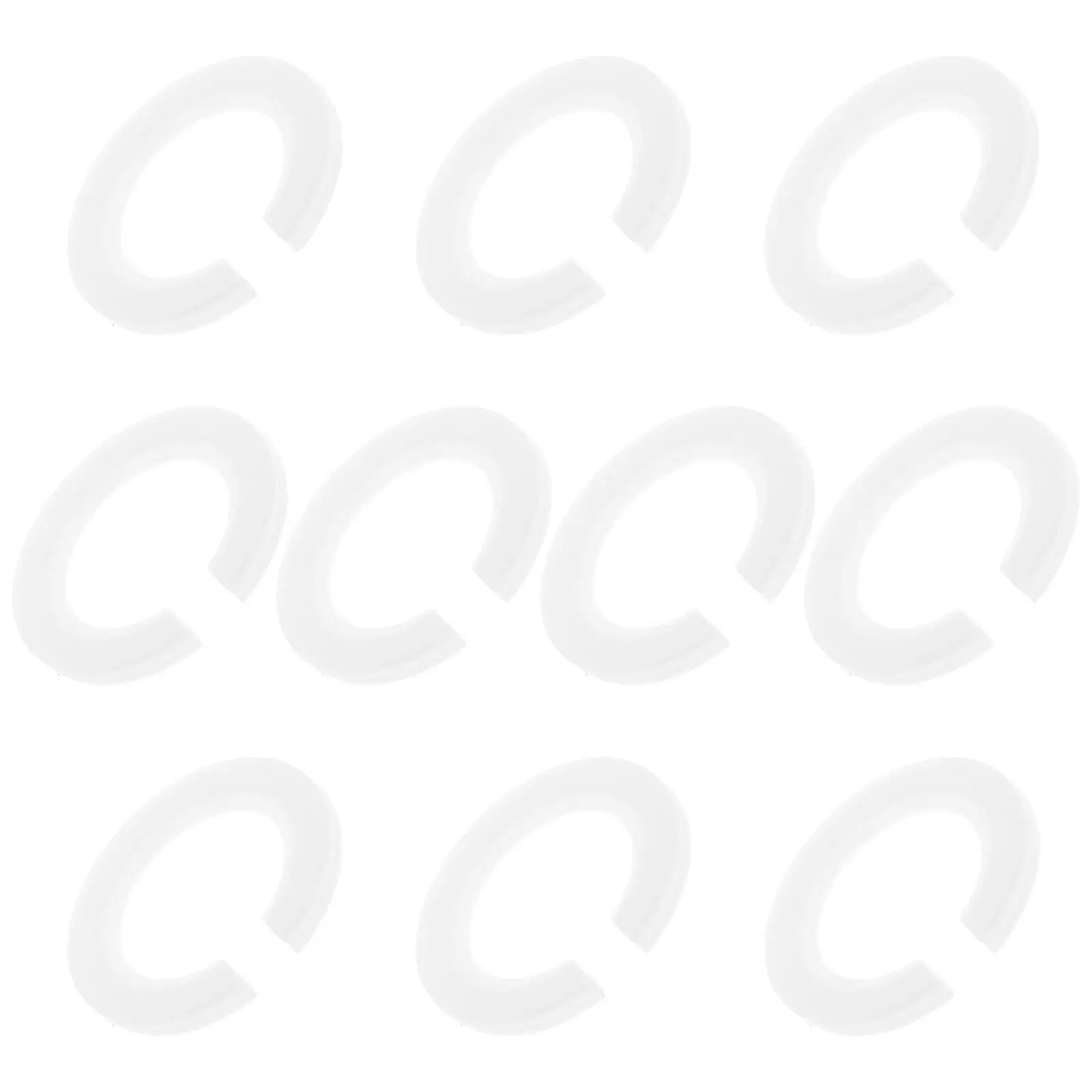 

10 Pcs Lamp Shade Adapter Ring E27 to E14 Socket Converters Plastic Base Holder Light Bulb Adapters Workshop Solution