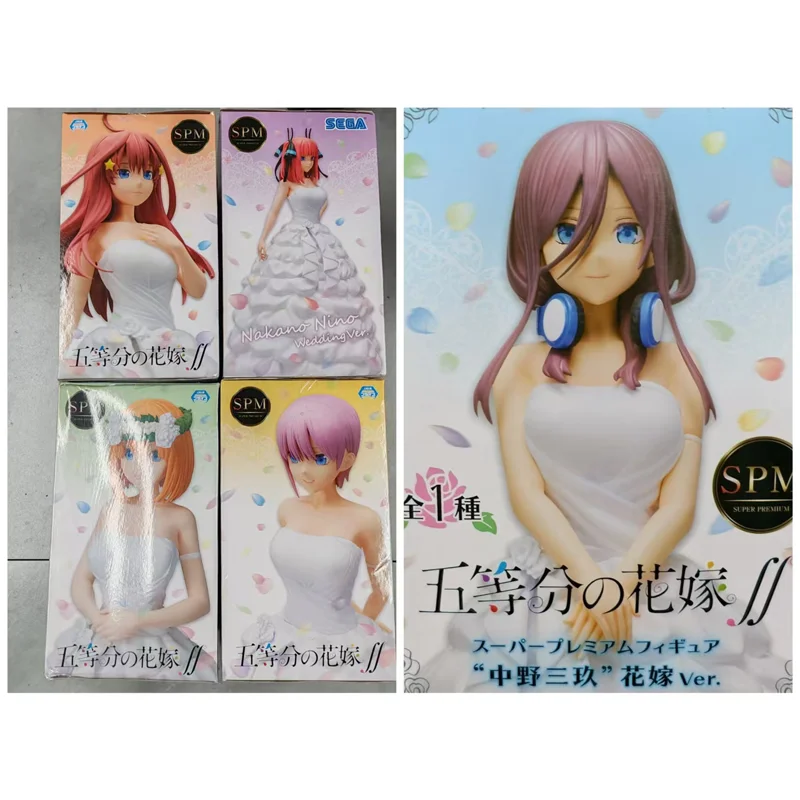 

Подлинная модель SEGA Nakano Ichika Nino Miku Yotsuba Itsuki The Quintessential Quintuplets, коллекционная фигурка, игрушка в подарок на складе