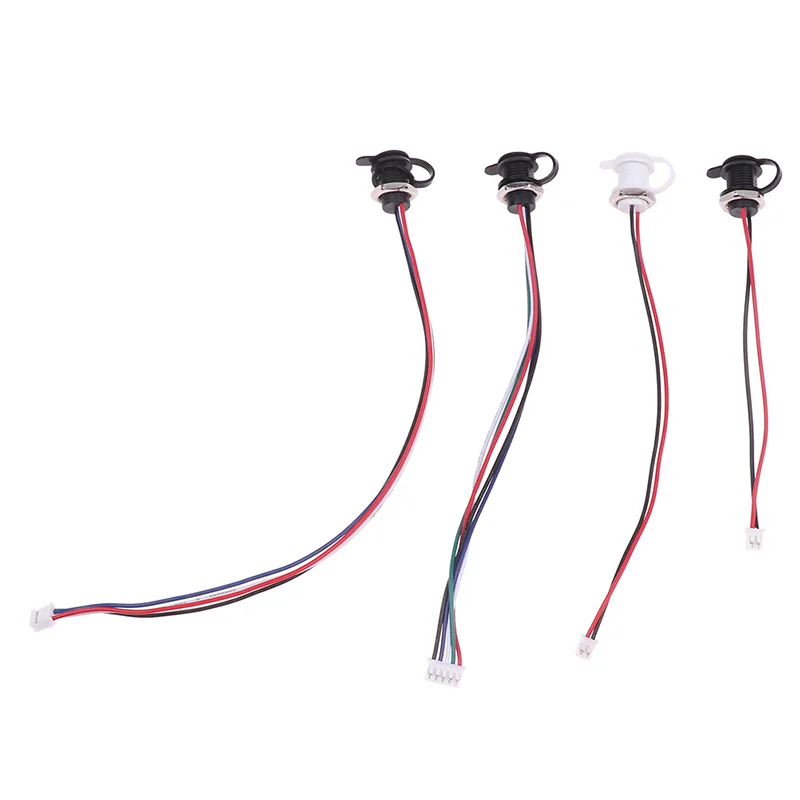 TPC 방수 고전류 고속 충전 잭 포트 USB 커넥터 타입-C 방수 PH 2.0 너트 고정 플레이트 여성형