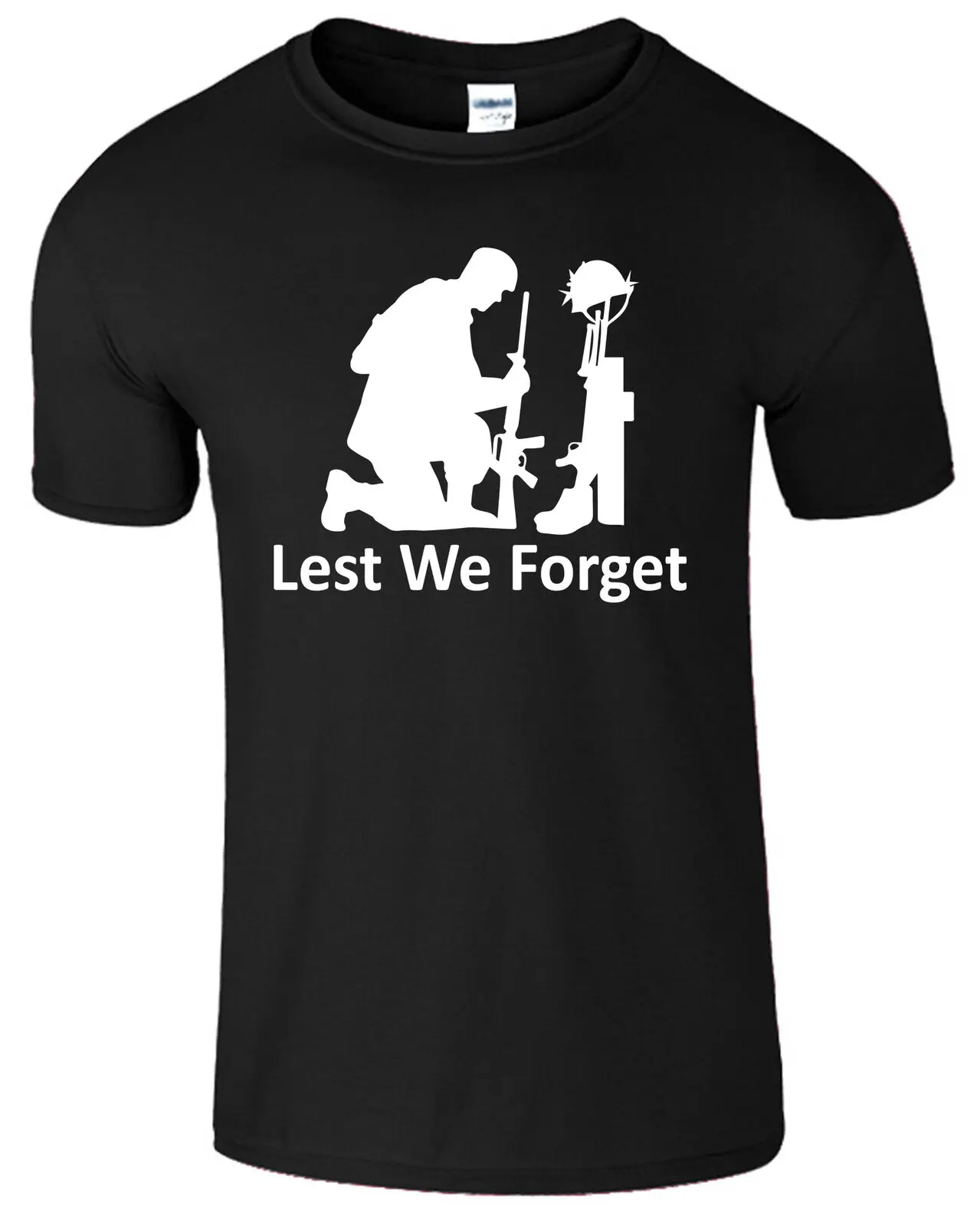 Remembrance Day Poppy War. Lest We Forget. Military Army Soldier T-Shirt. Cotton Short Sleeve O-Neck Mens T Shirt New S-3XL