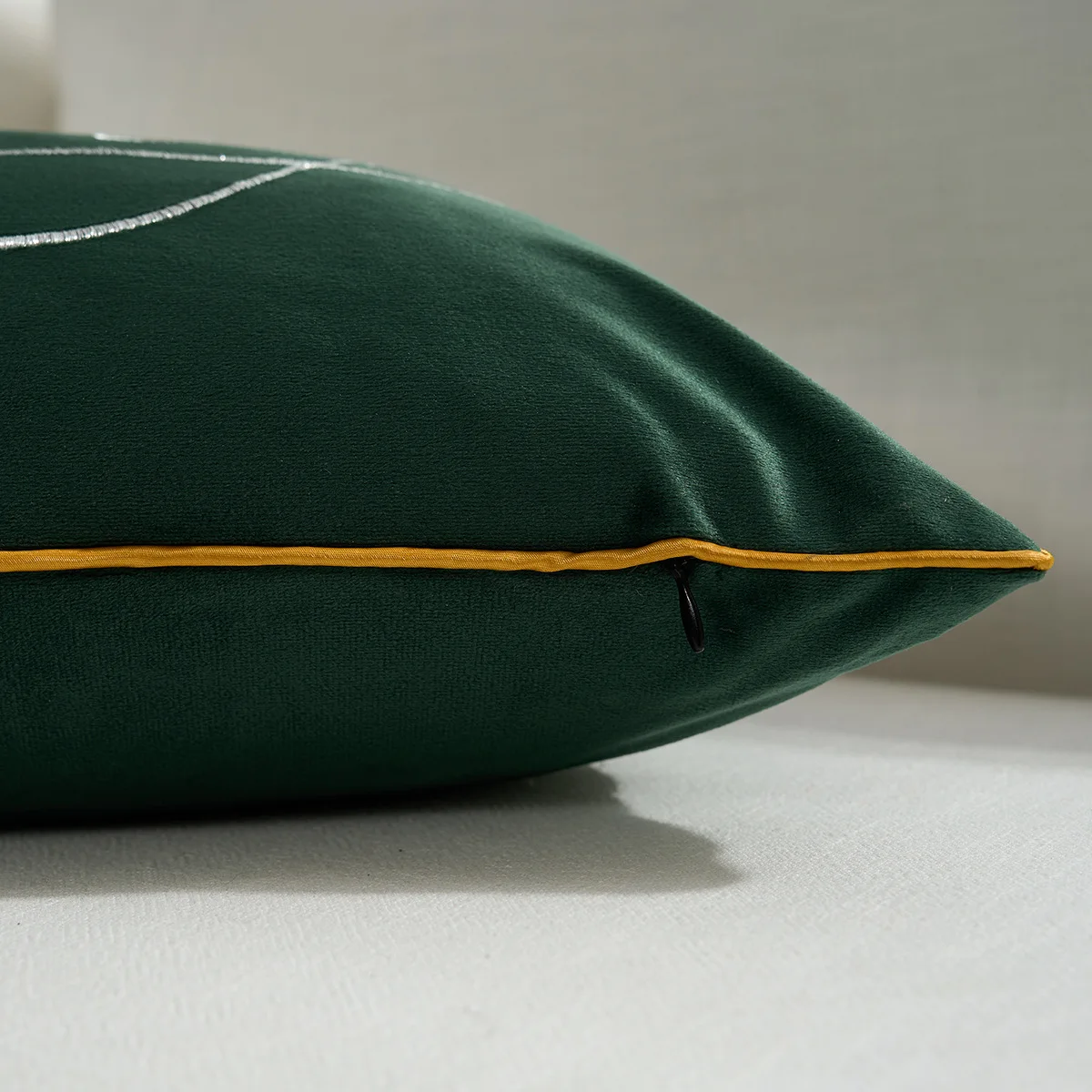 30x50cm Frohe Weihnachten Stickerei Niederländischen Samt Kissenbezug Einfarbig Urlaub Dekor Wurf Kissen Abdeckung Party Sofa Kissenbezug – Detail 11