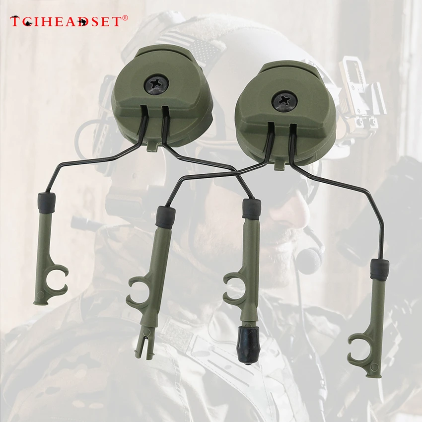 Tactical Helmet Rail Adapter ARC Rail Mount Comta Mount for COMTA II III XPI Shooting Airsoft Headset