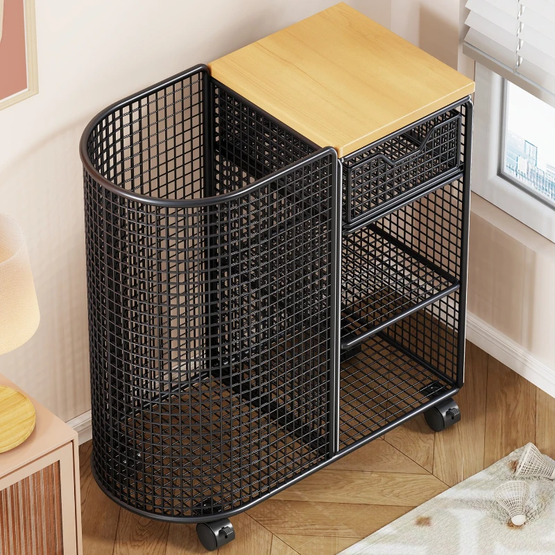 Home Gym Yoga Mat Storage - Panier de rangement simple en métal